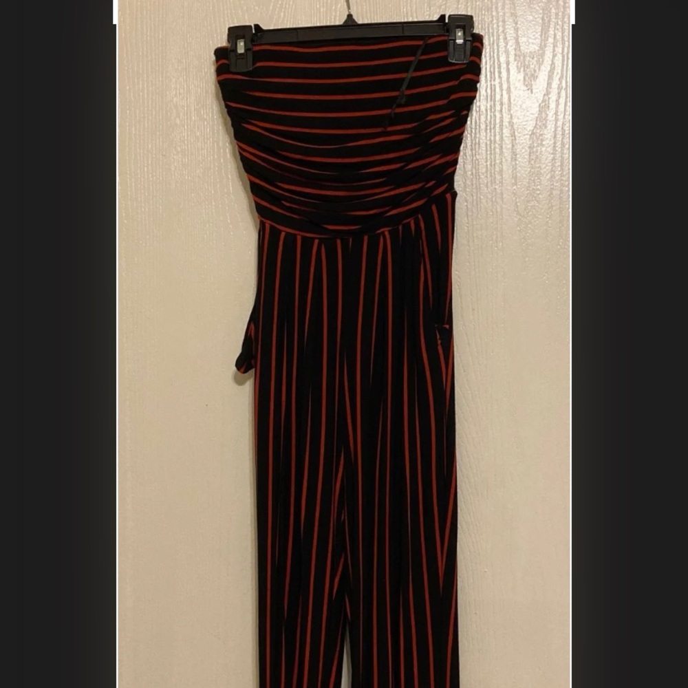 Striped Jumpsuit